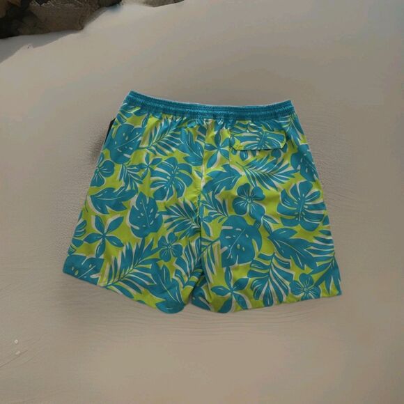 Hot Coals Men's 8" Swim Trunks XL UPF 50+ Elastic Waist Mesh Liner Side Pockets - Picture 4 of 7